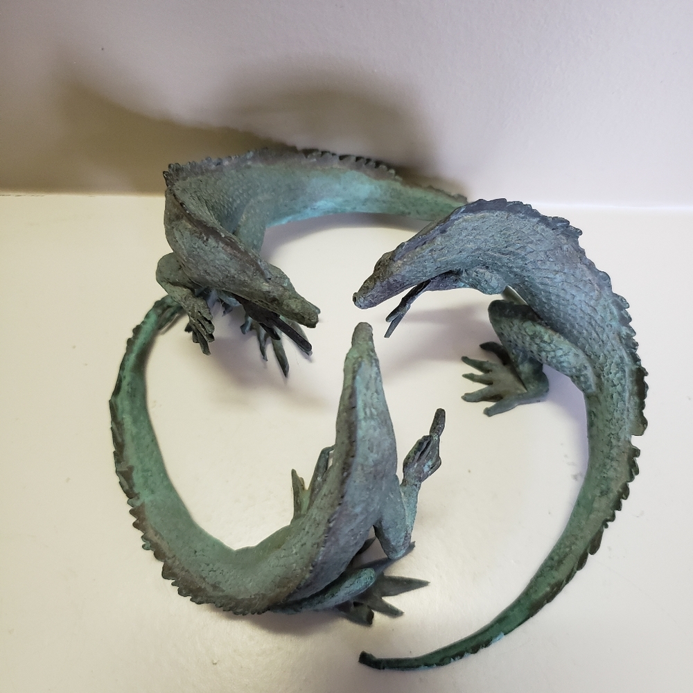 Bronze sculpture.